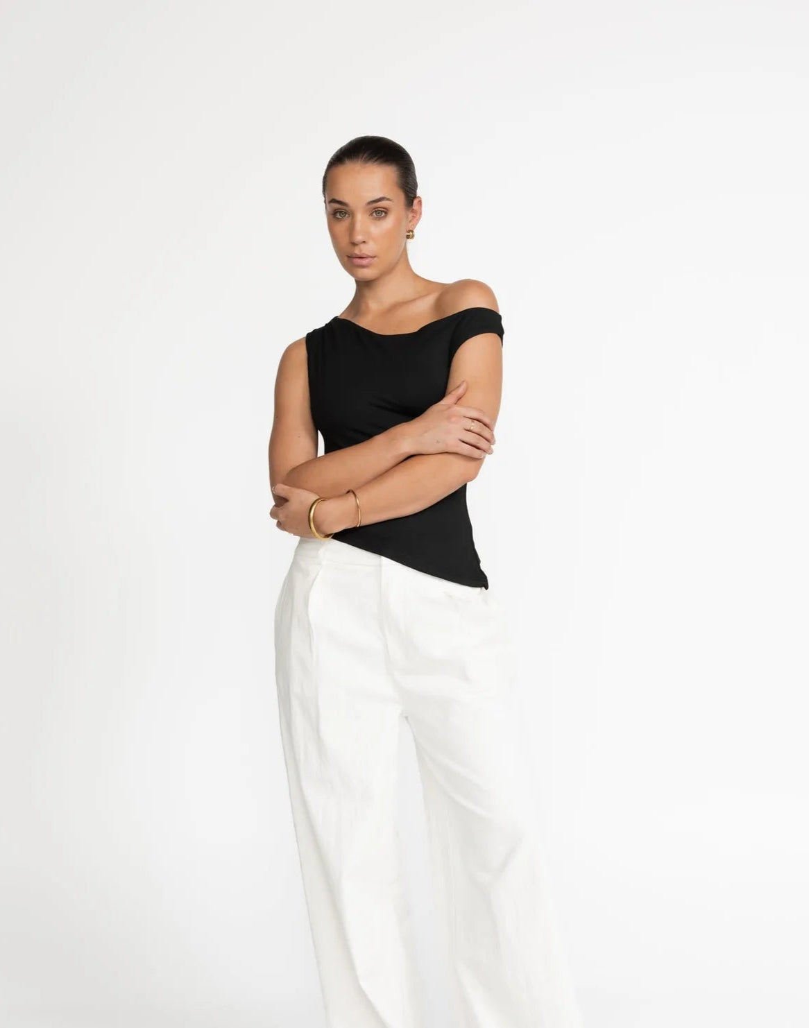 Blusa 'Frida' - Negro