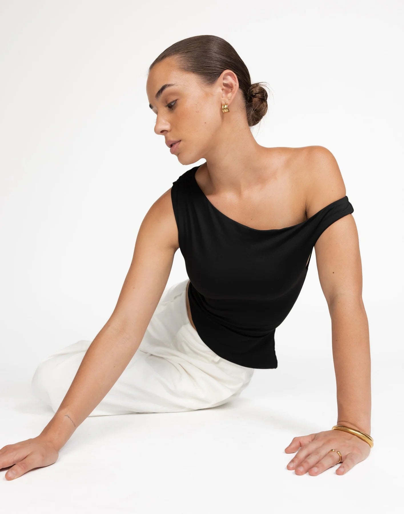 Blusa 'Frida' - Negro