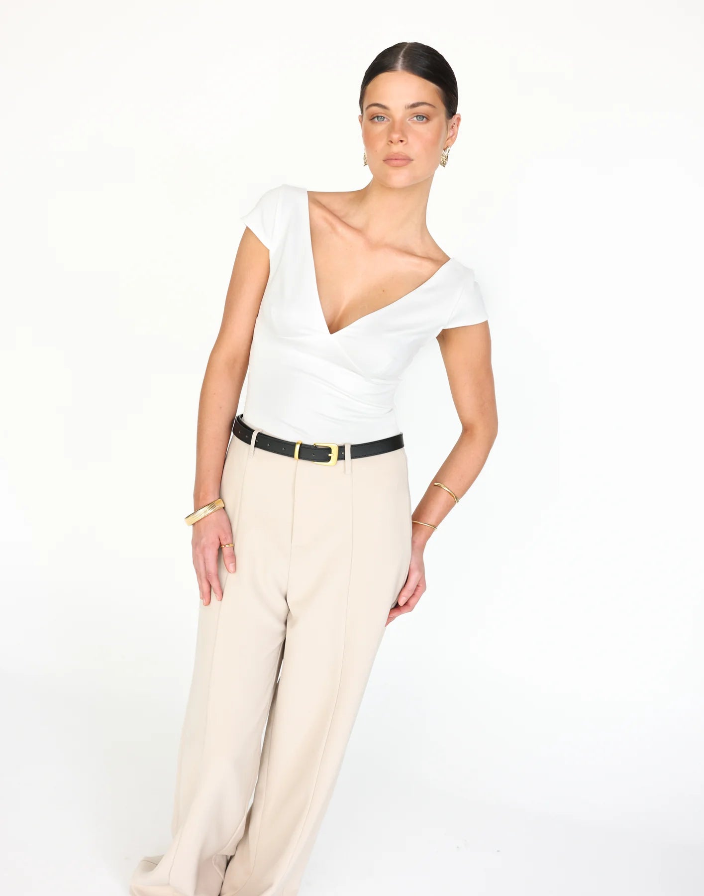 Blusa 'Lidia" - Blanco