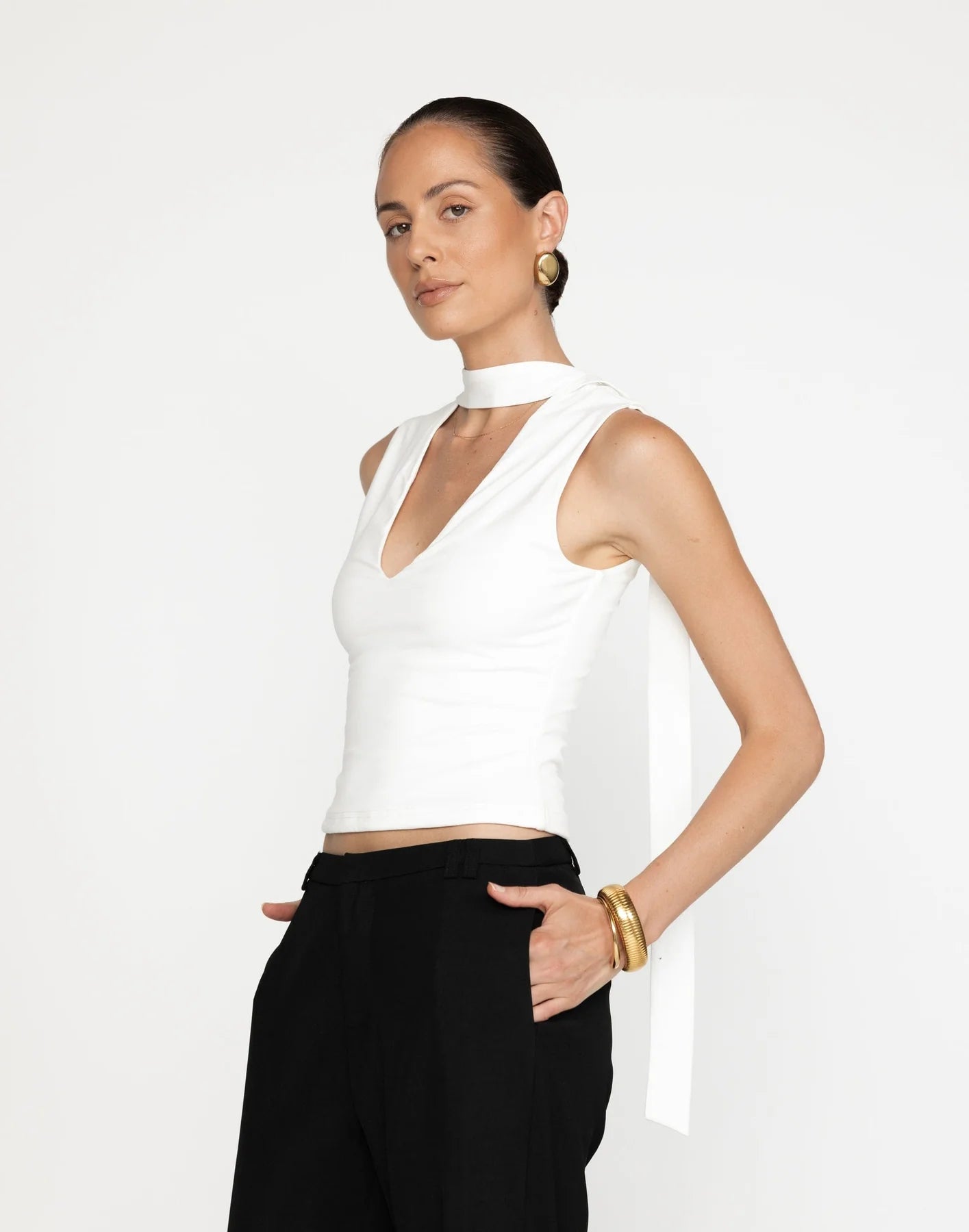 Blusa 'Vania' - Blanco