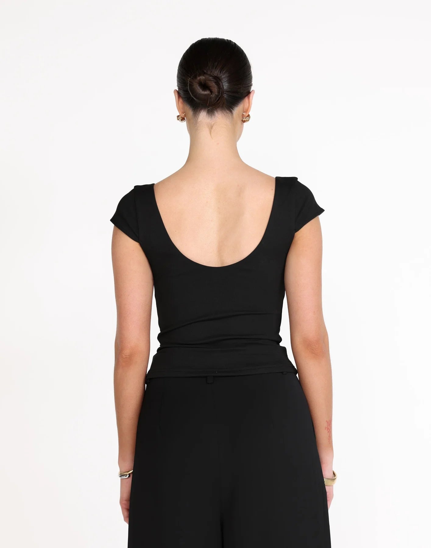 Blusa 'Lidia" - Negro