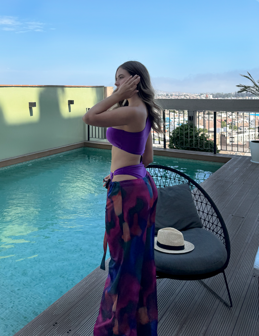 Pantalón Playero Multicolor