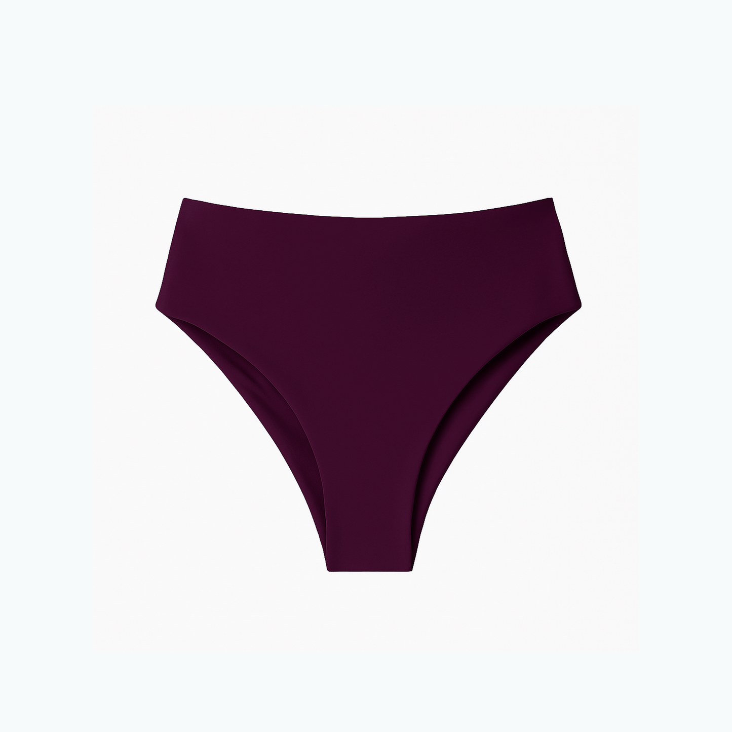 Bottom Básico Tiro Alto - Morado Oscuro