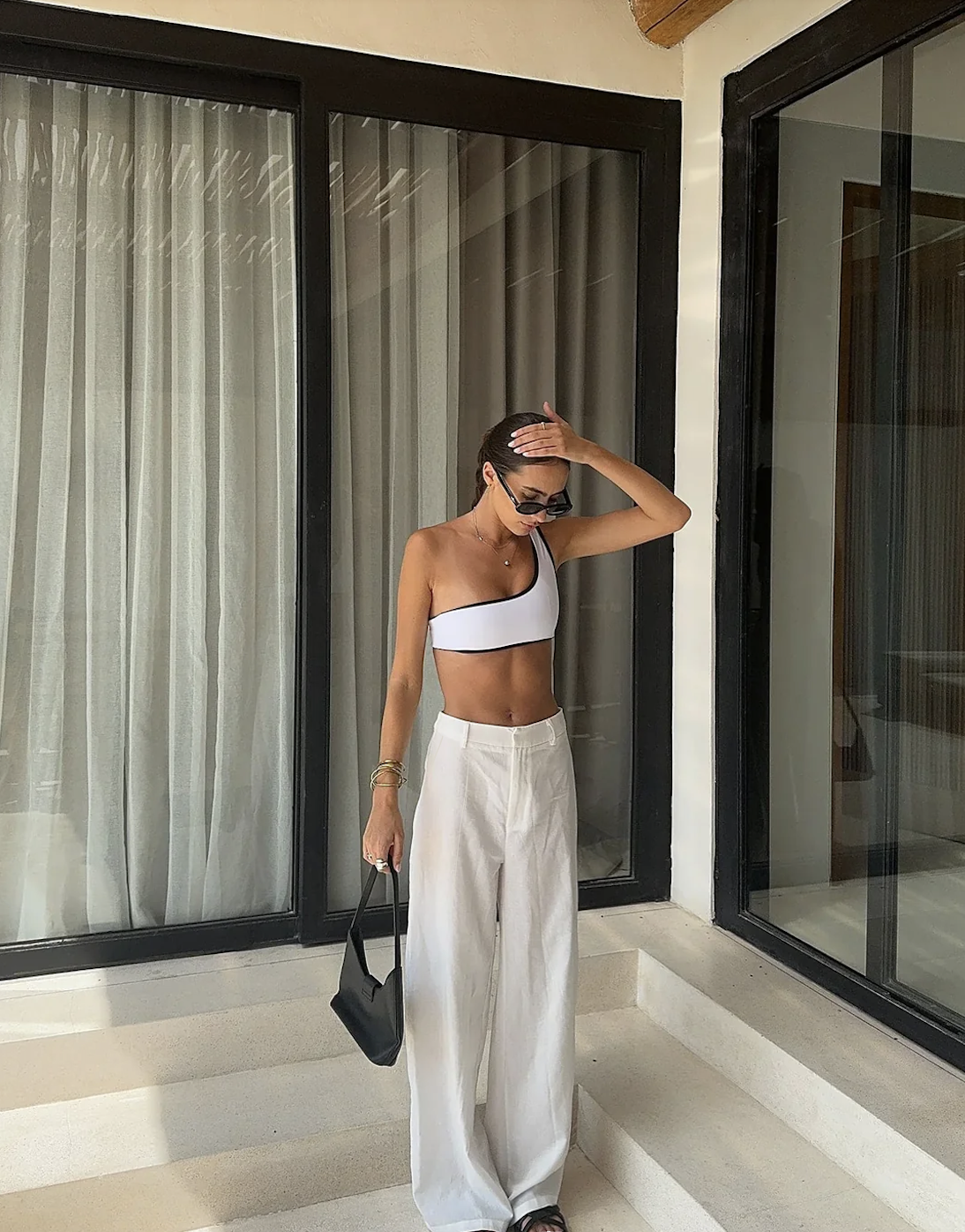 Pantalón Playero Blanco