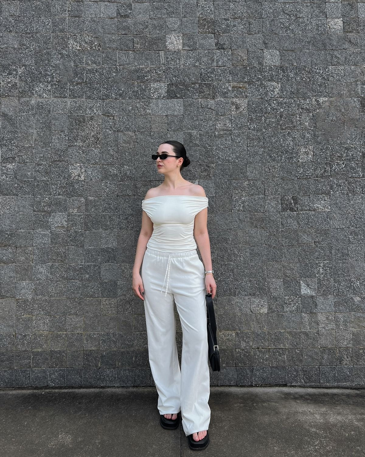 Blusa 'Abigail - Blanco