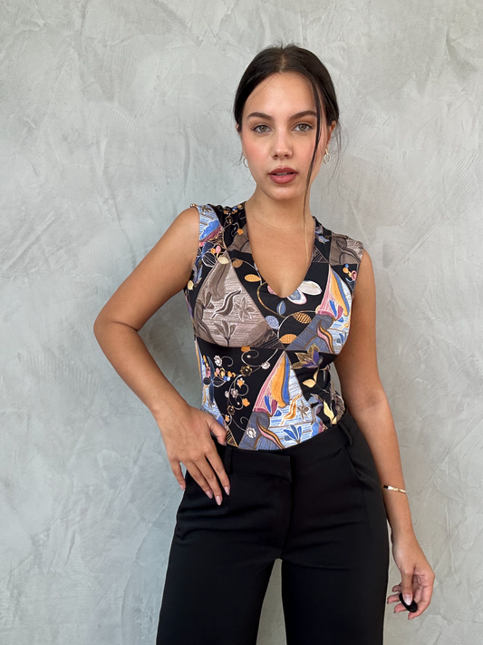 Blusa 'Regina' - Estampada