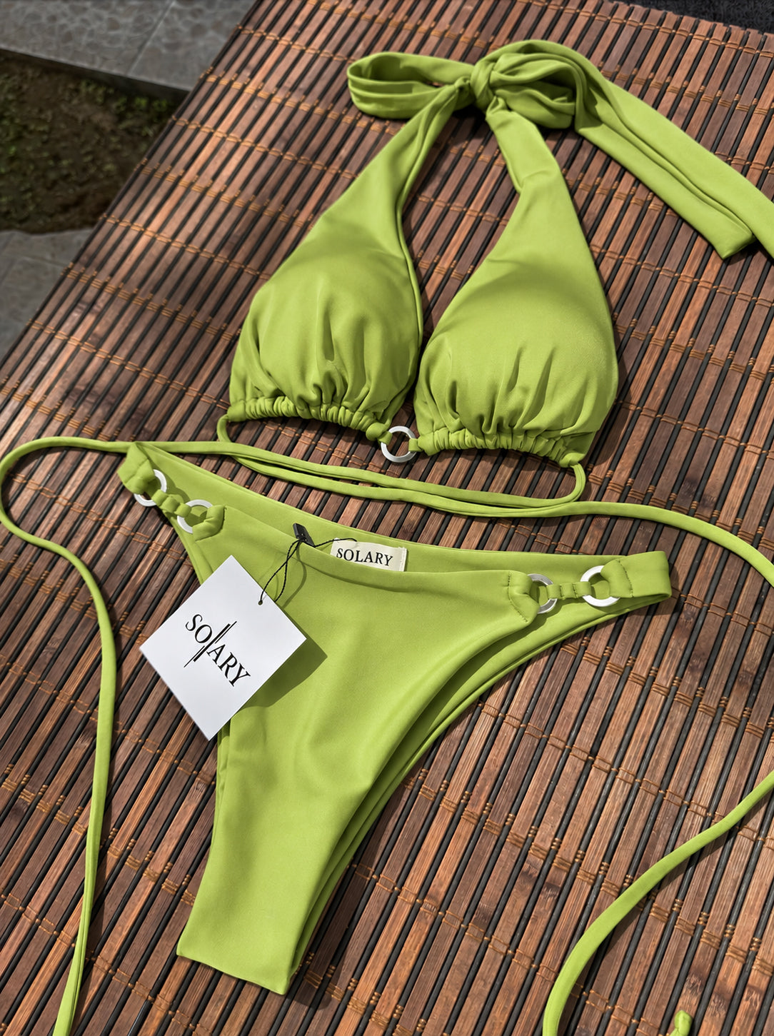 Bikini 2 Piezas 'Grecia' Verde Limón