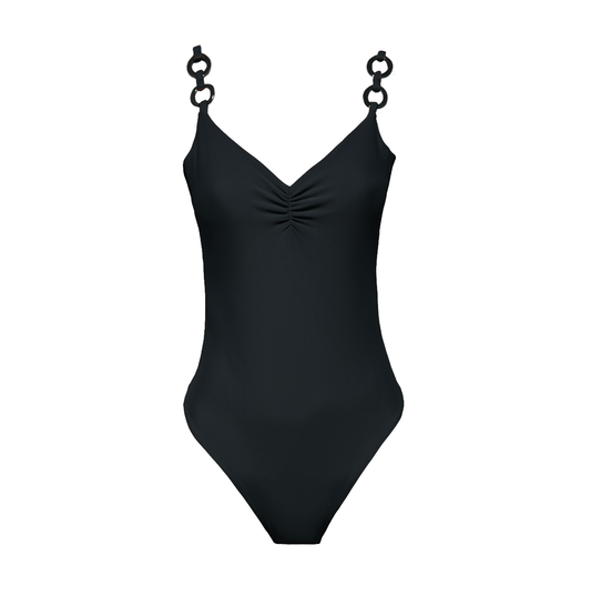 One Piece 'Silvana' - Negro