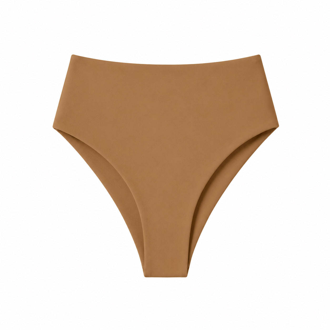 Bottom Básico Tiro Alto - Camel