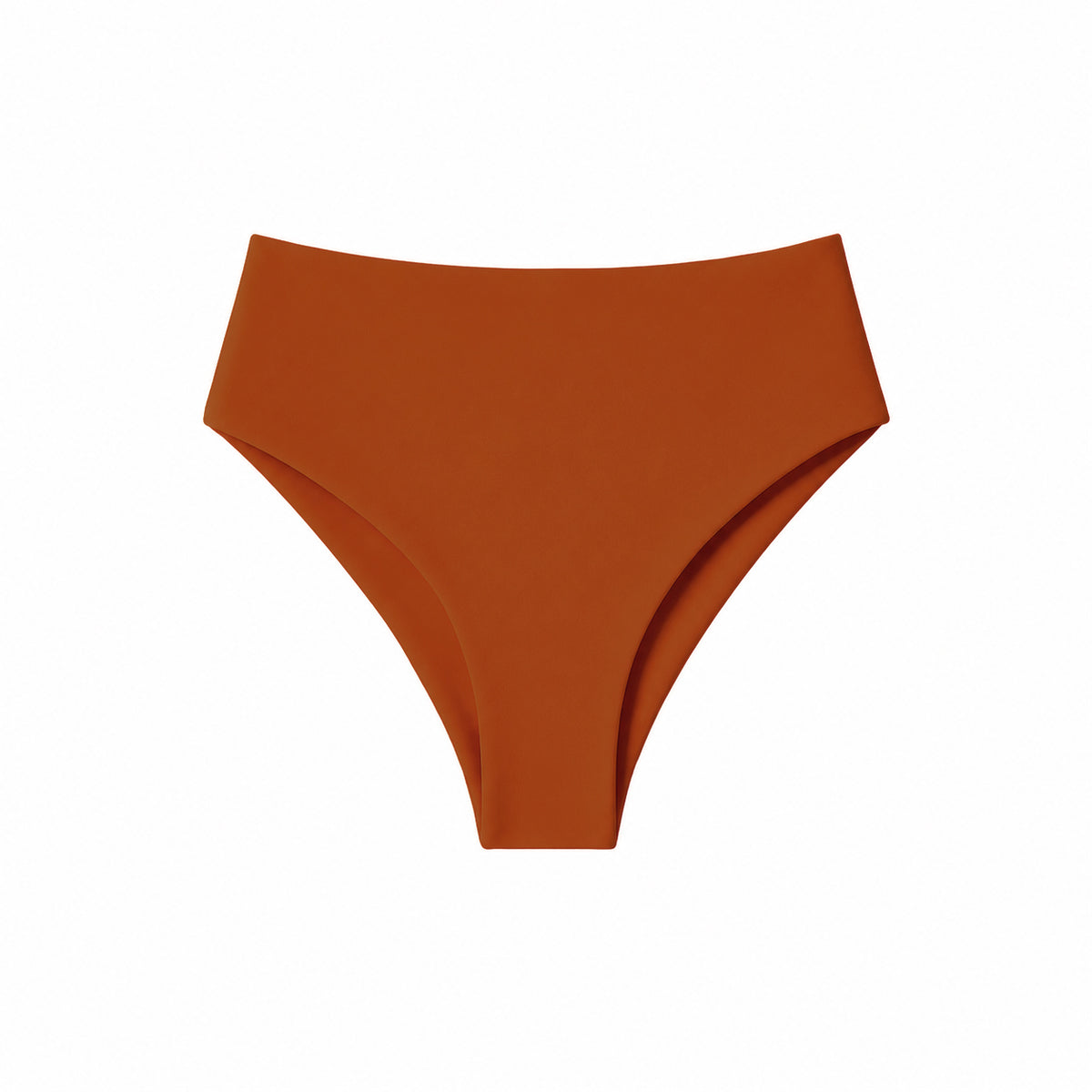 Bottom Básico Tiro Alto - Naranja Oscuro