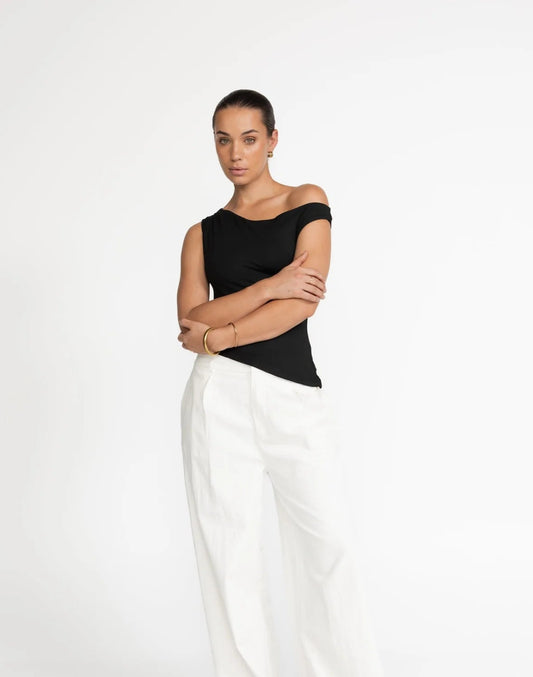 Blusa 'Frida' - Negro