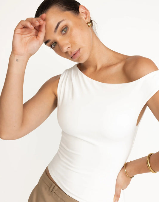 Blusa 'Frida' - Blanco