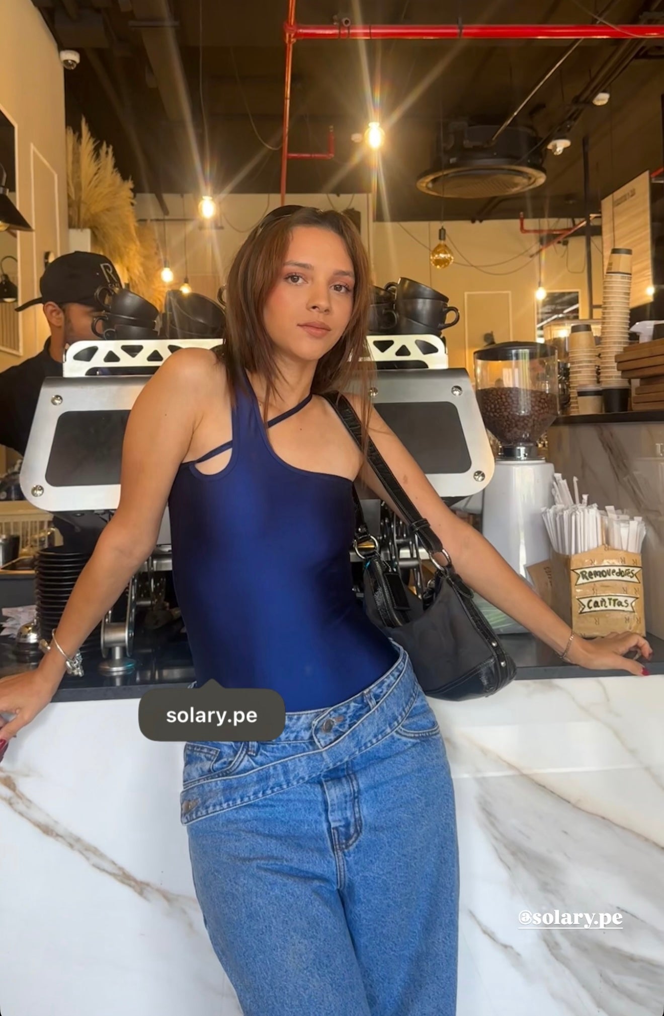 Body Asimétrico Azul