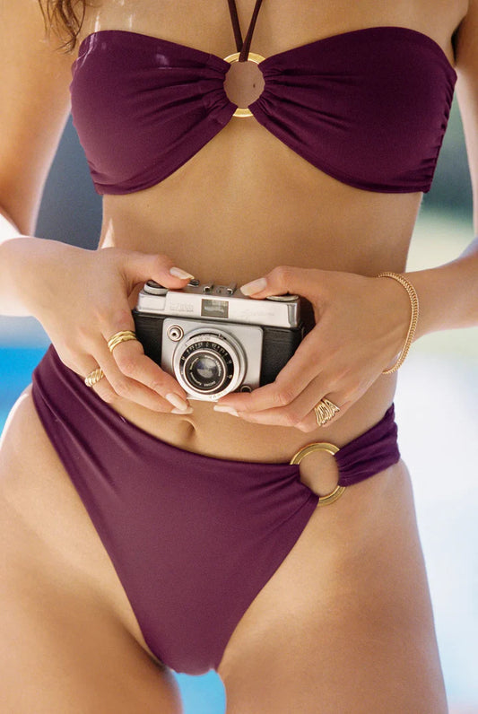 Bottom 'Valeria' - Morado Oscuro