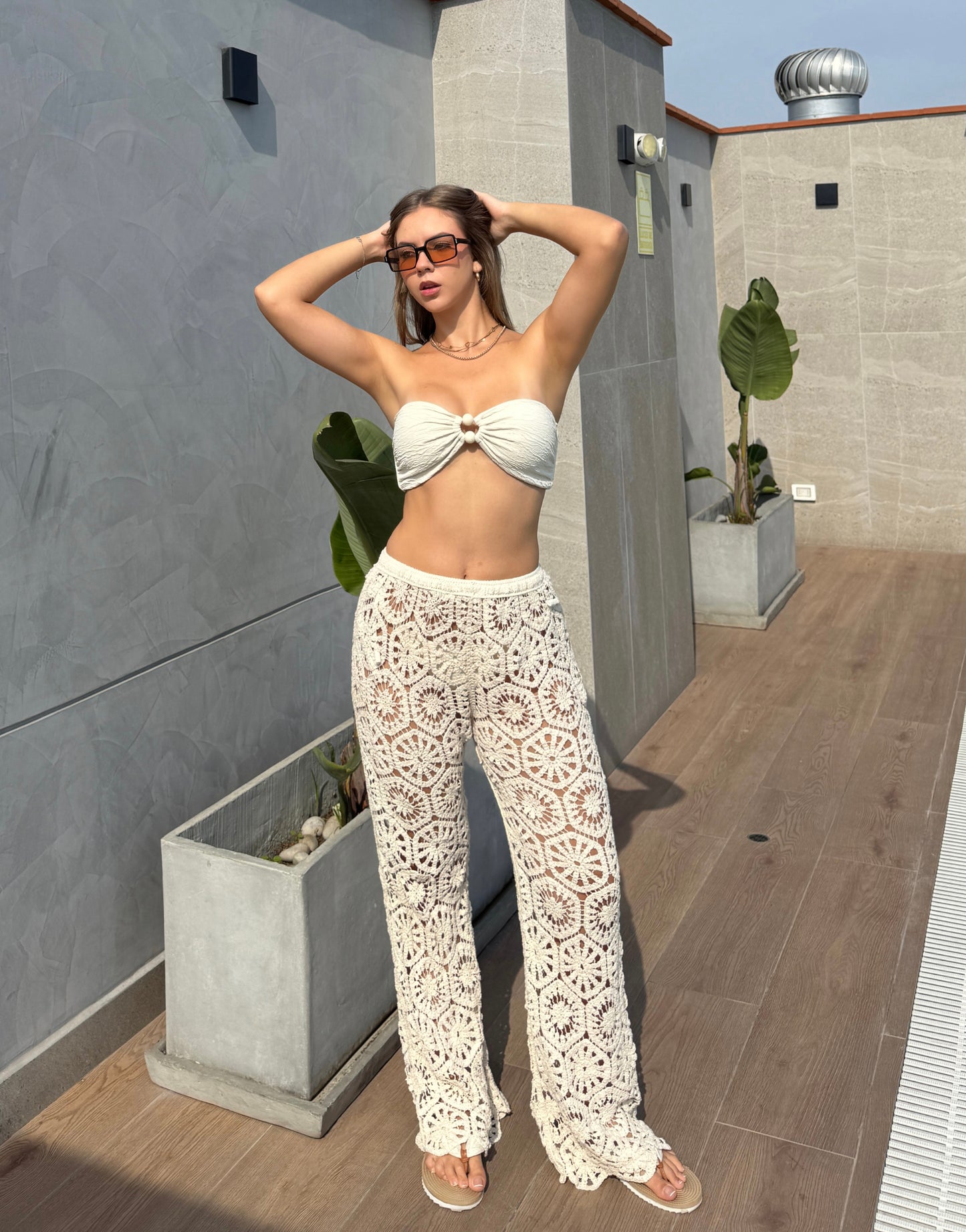 Pantalón Tejido Rombo