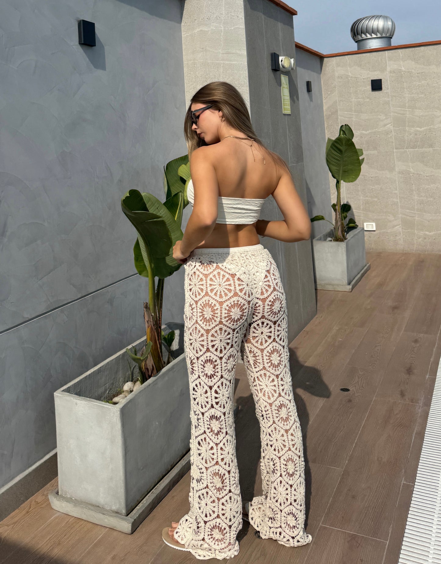 Pantalón Tejido Rombo