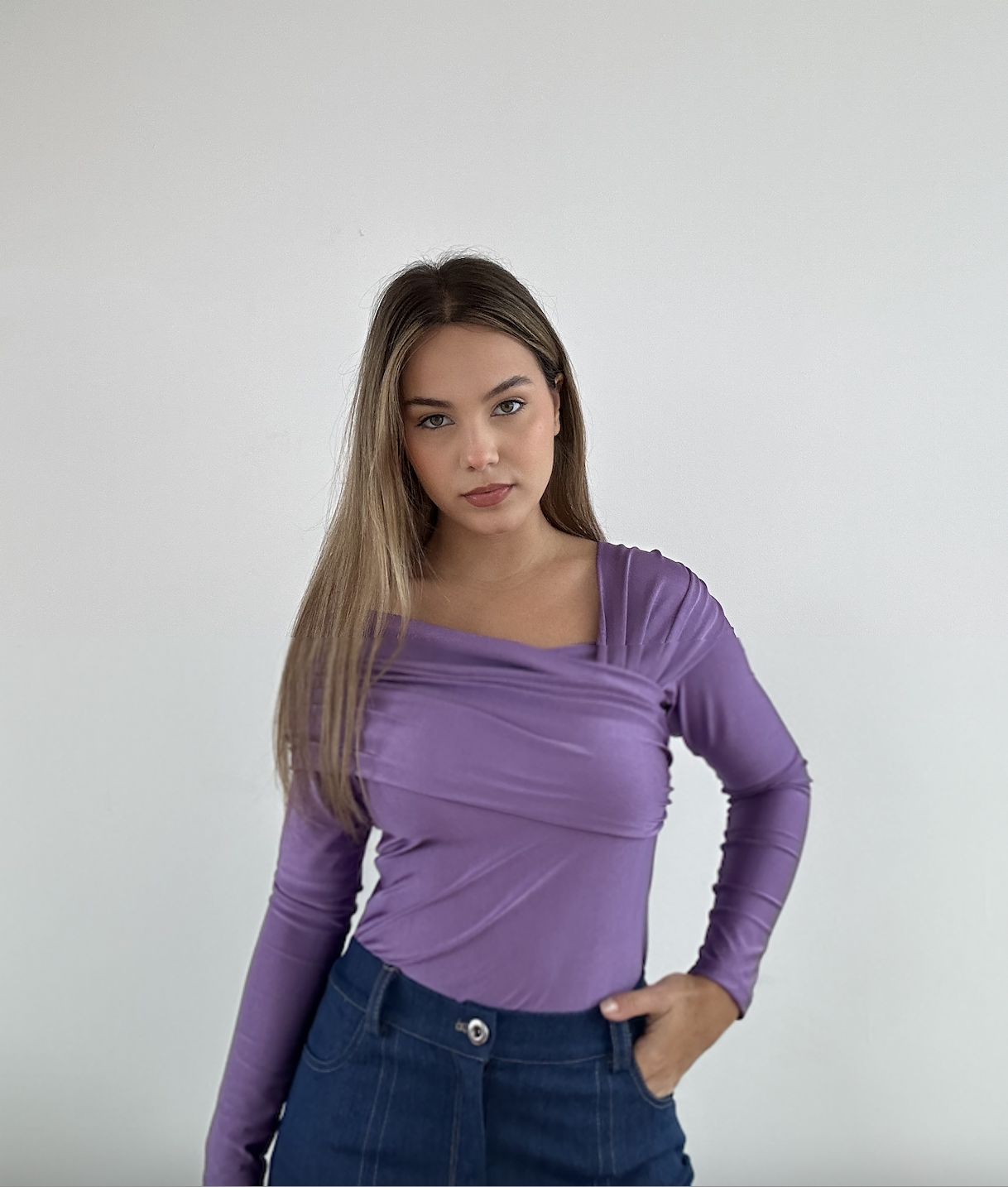 Blusa Lila "Oslo"