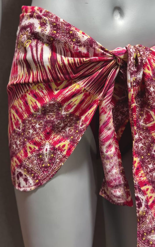 Pareo Estampado Coral