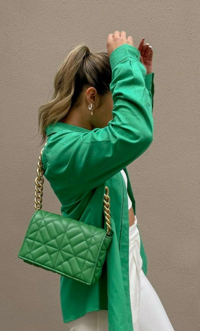 Camisa Oversize Verde