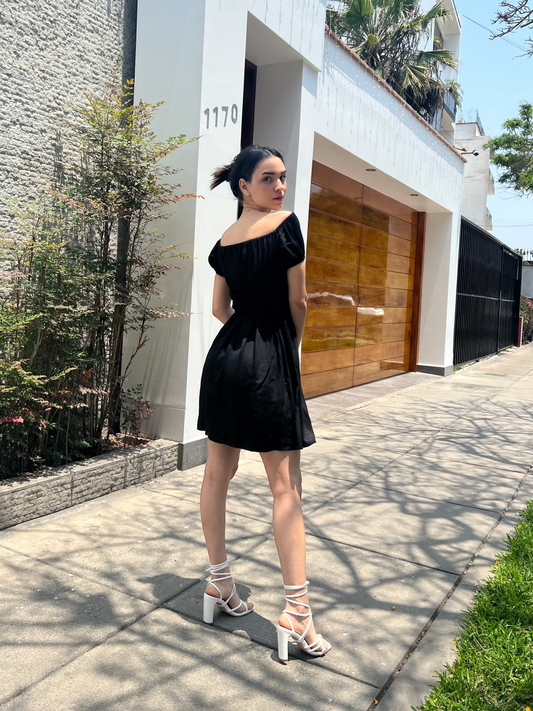 Vestido "Maya" - Negro